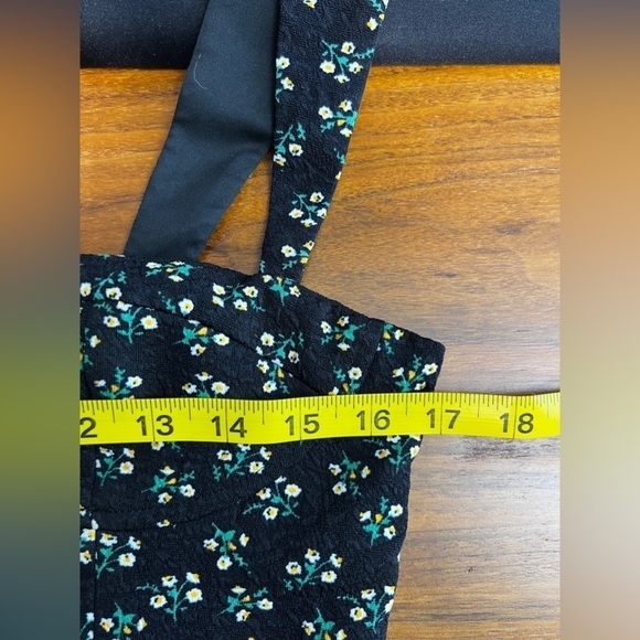 Hutch Anthropologie Ditsy Floral Print Corset Mini Dress Size Medium - Picture 13 of 15